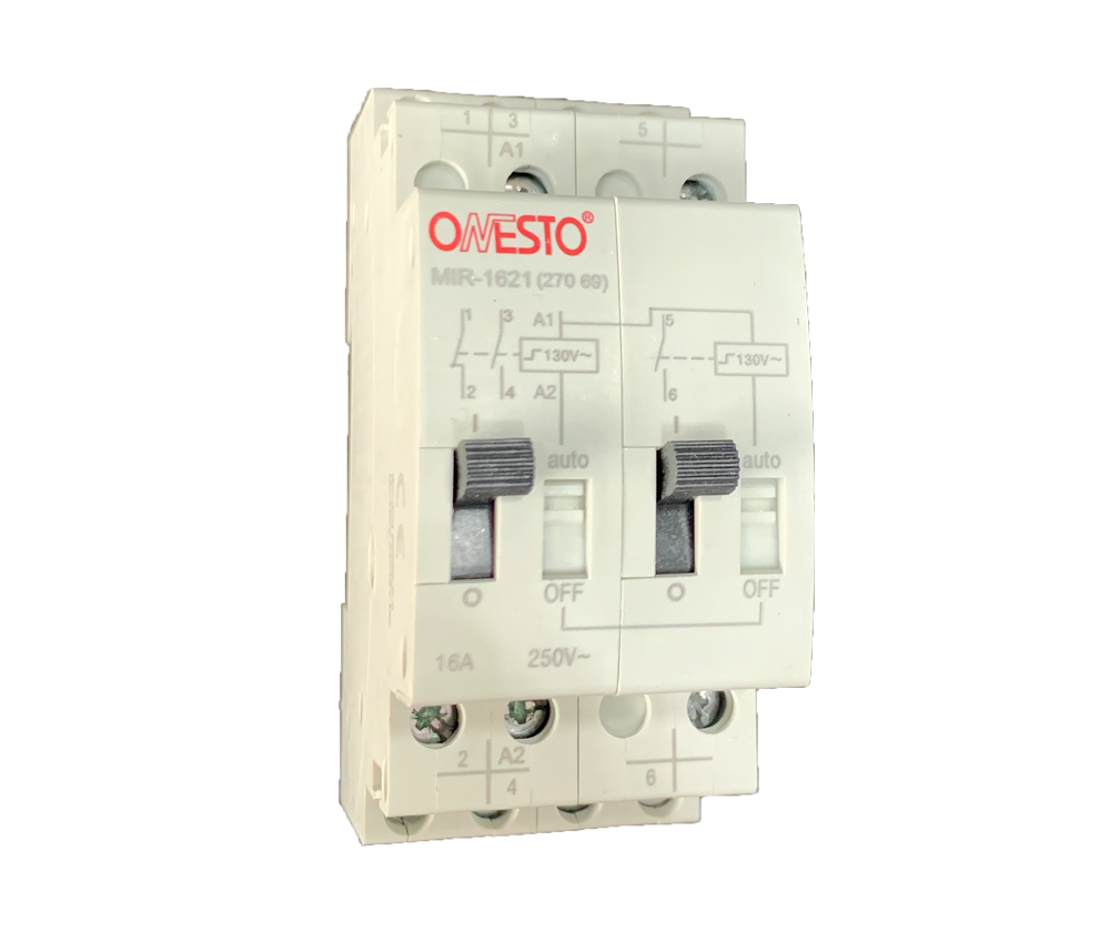 2 Module Step Relay - 2 Change Over Contact
