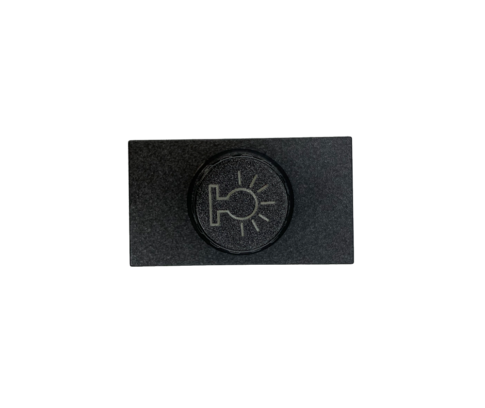 Rotary Dimmer Module 500W Black