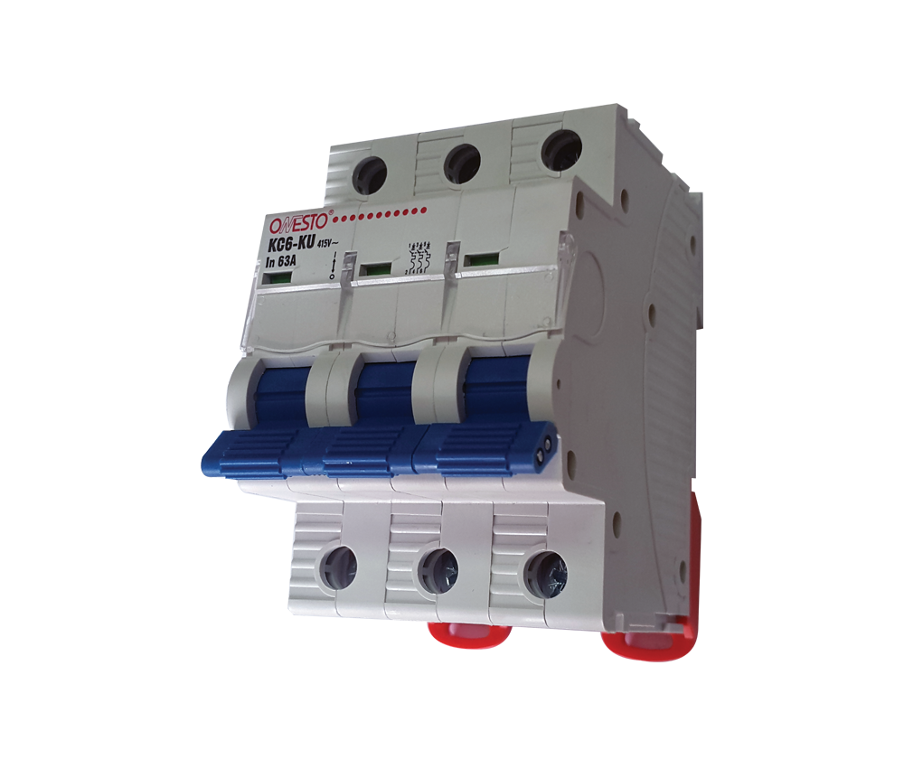 Tripple Pole 6kA Onesto Circuit Breaker