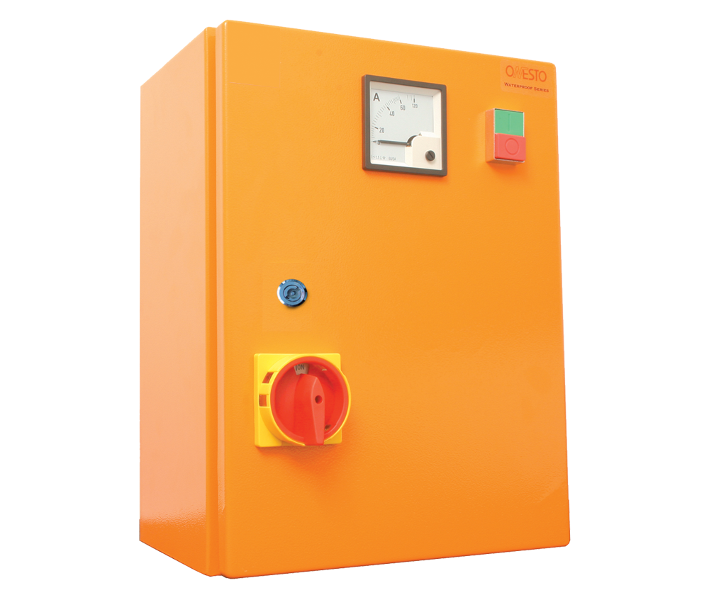 Star Delta Starter- Type 5 (enclosed with ammeter & isolator)