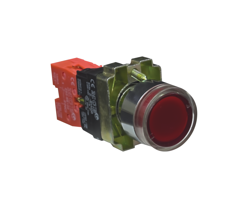 22mm Steel Pushbutton - Illuminated LED