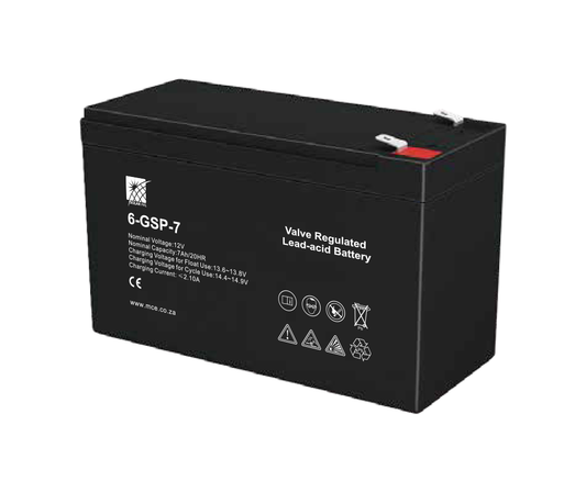 7Ah Valve-Regulated Lead Acid Battery