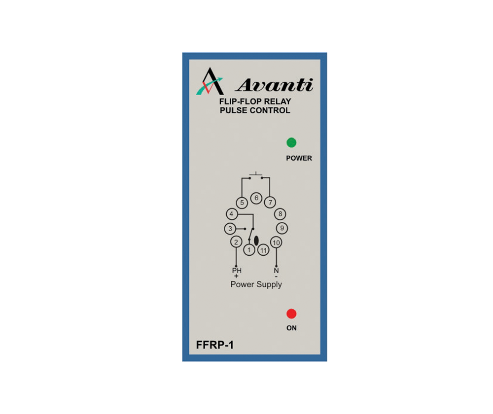 Flip-Flop Relay Pulse Control 230V