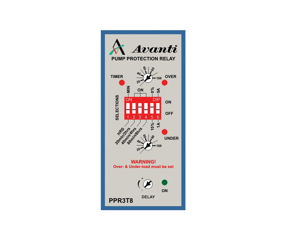 400Vac 3Phase Pump Protection Relay