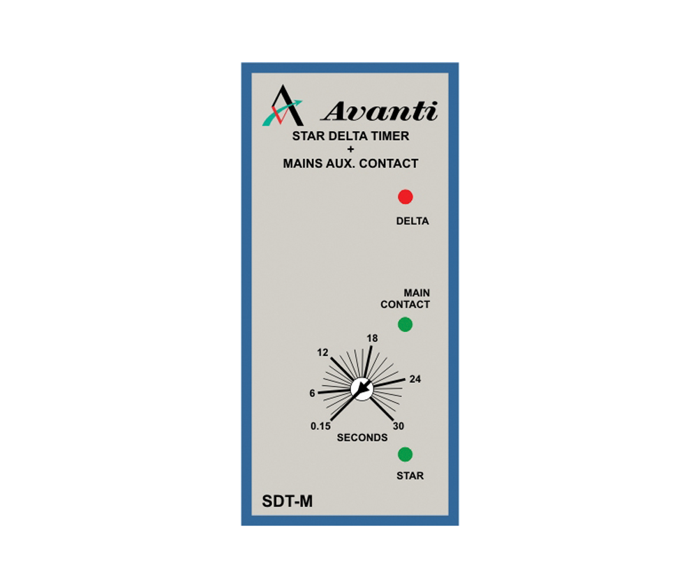 110V Star Delta Timer+Mains Control