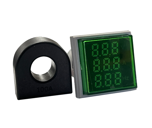 22MM 3 IN 1 AC DIGITAL METERS