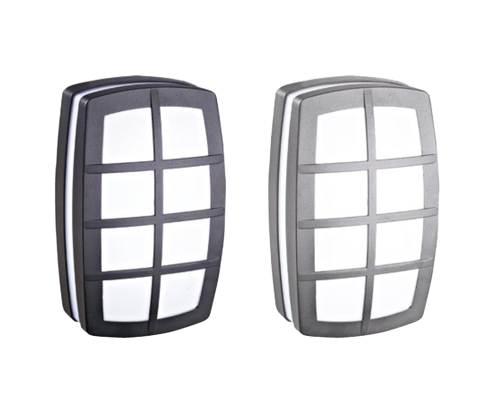 Large Rectangular Aluminium Grid Bulkhead Fittings