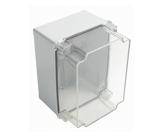 Plastic Enclosure with transparent lid IP56