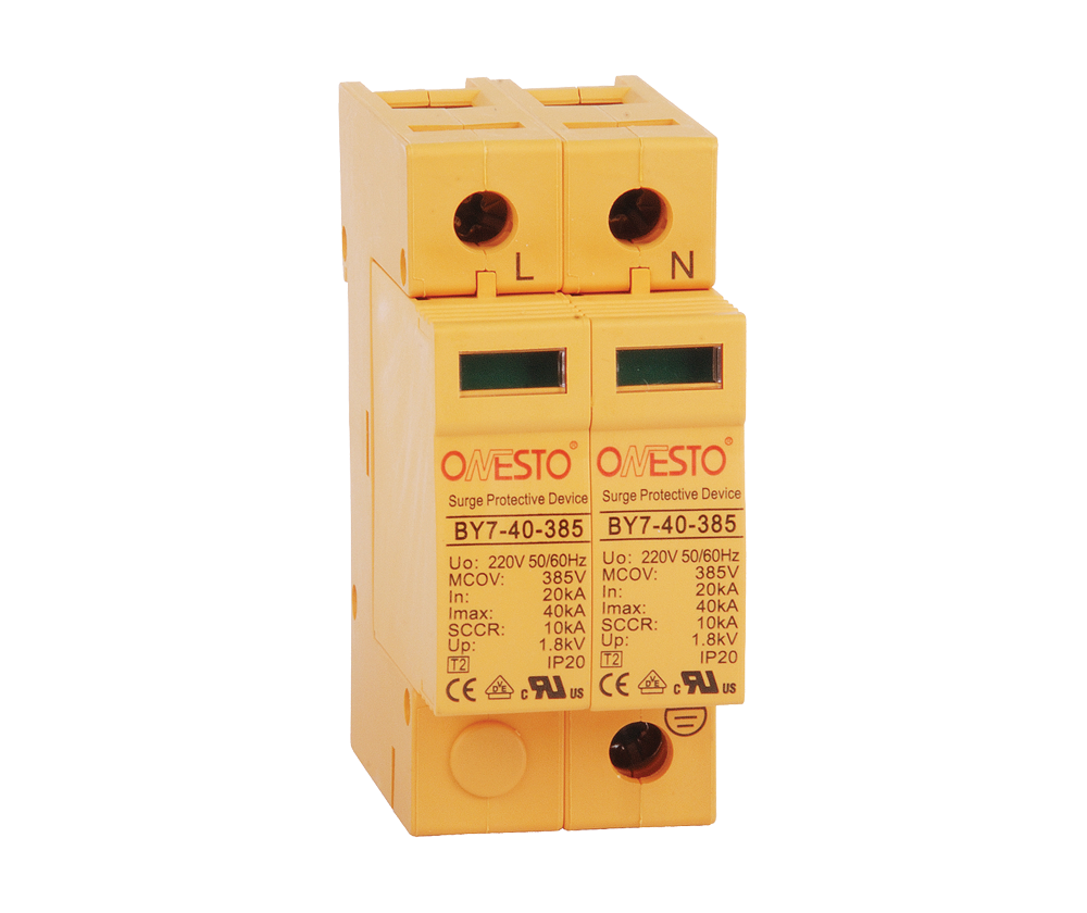 60kA - 600VDC or 1000VDC - DC Surge Arrestor - 2 Pole