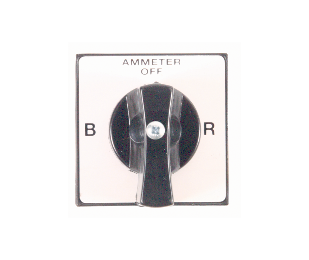 AMMETER SWITCH 1 POLE - FOR 3CT OPERATION