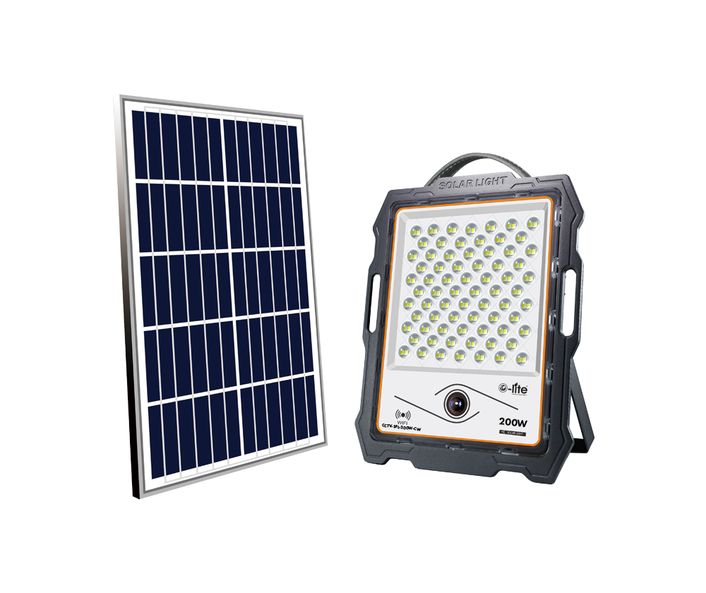 200W CCTV Solar Flood Light