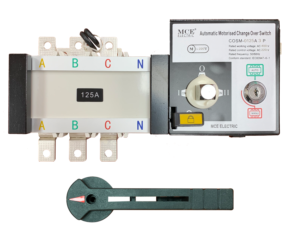 3P Automatic Motorized Change Over Switch