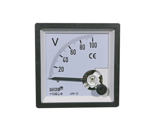 DC VOLTMETERS MOVING COIL