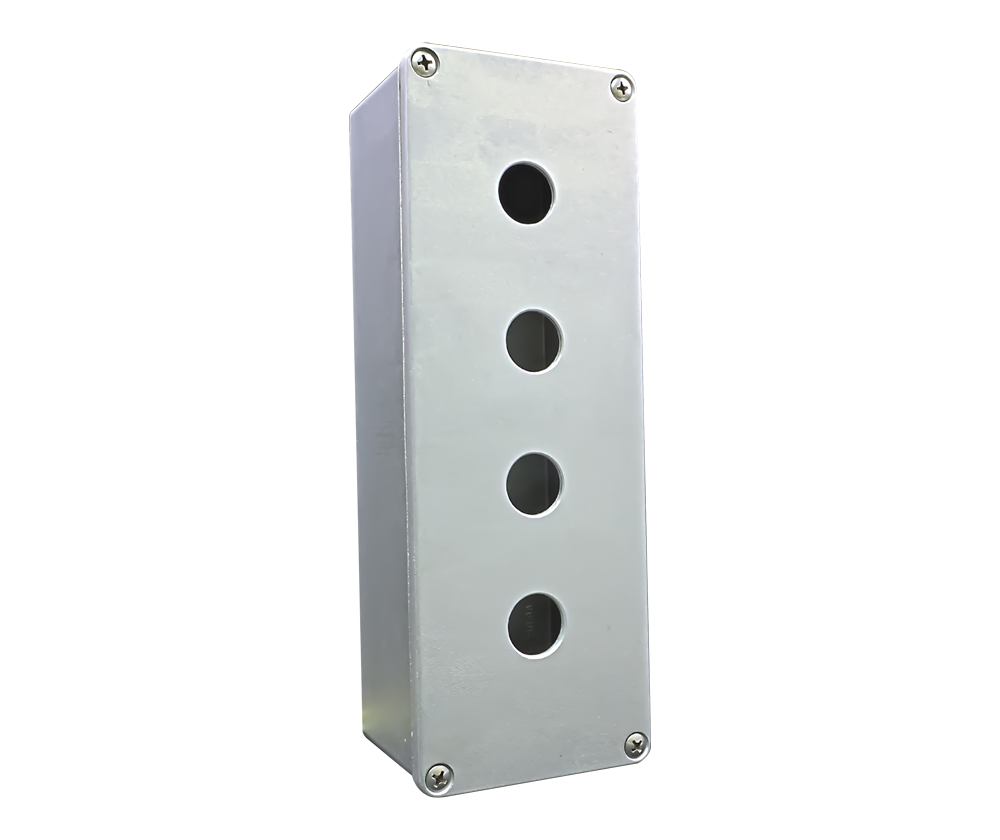 Control Unit Empty Empty Aluminium Control Station for 22mm Control Devices – Ofam Electrical