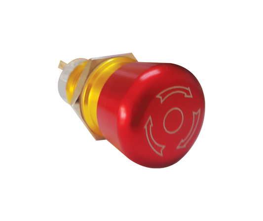 ALUMINIUM ANODIZED EMERGENCY STOP