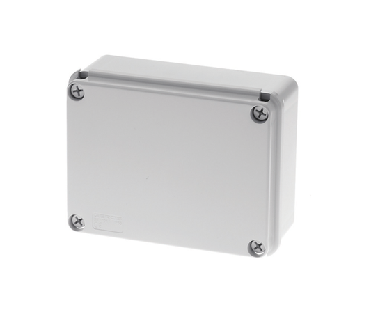 Enclosure with grey lid IP65