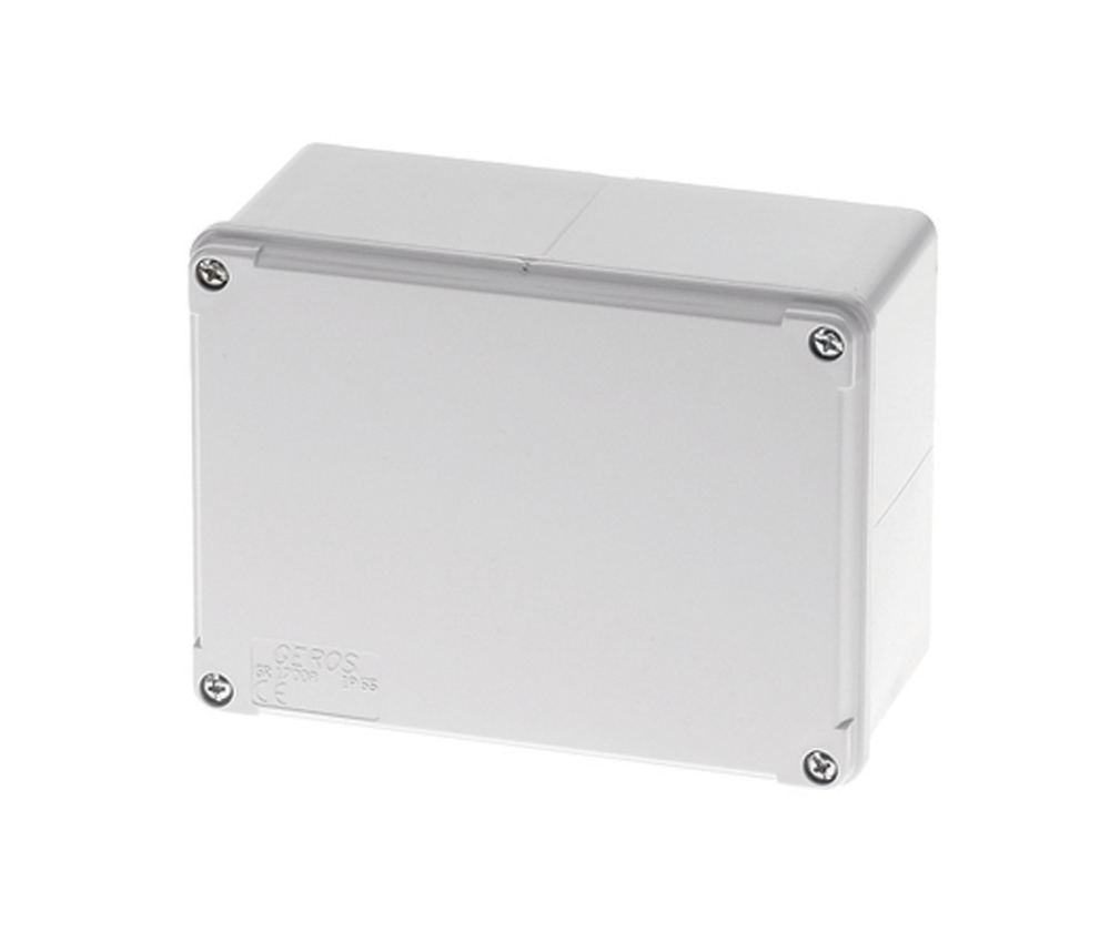 Enclosure with grey lid IP65