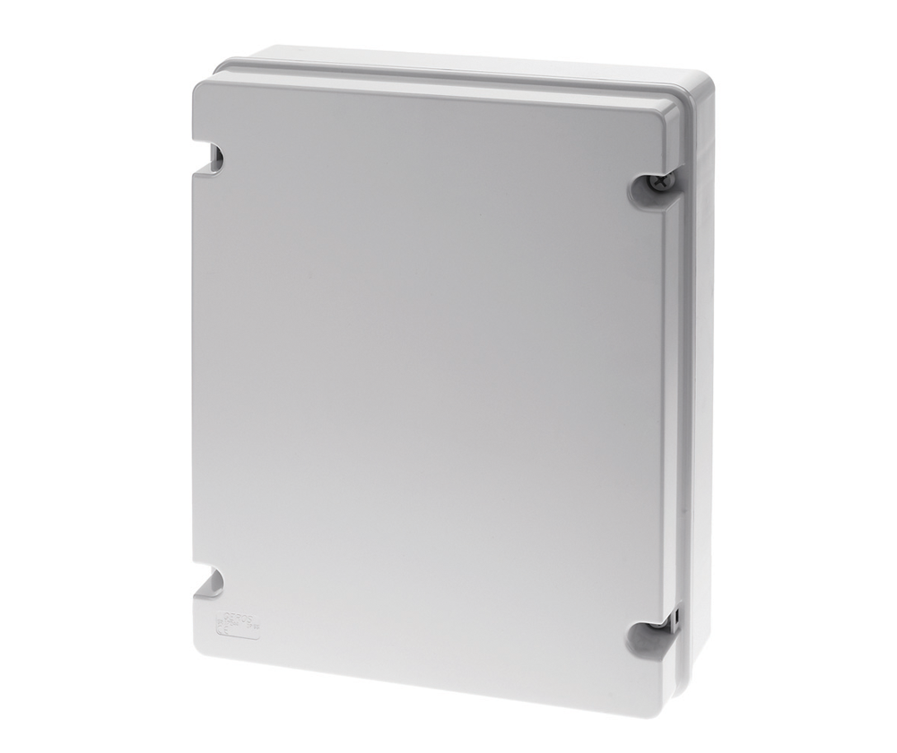 Enclosure with grey lid IP65