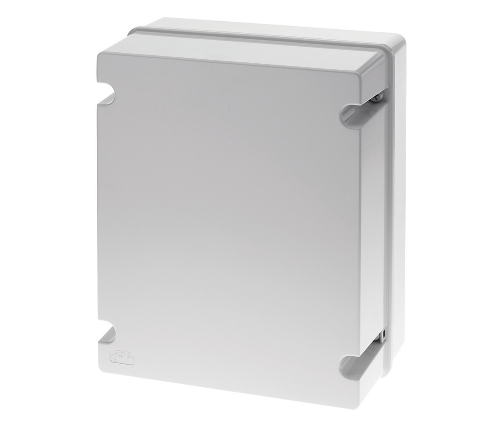 Enclosure with grey lid IP65