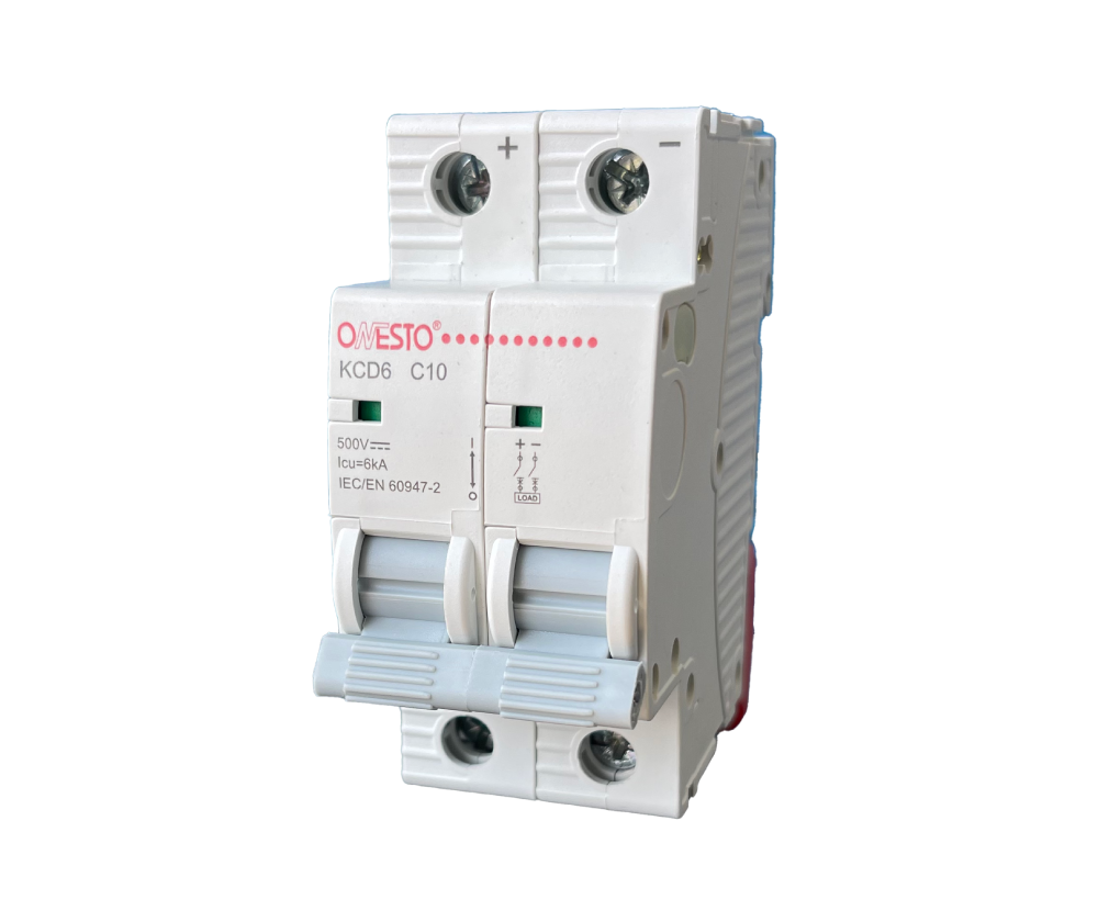 6 - 63Amp DC Double Pole Circuit Breaker