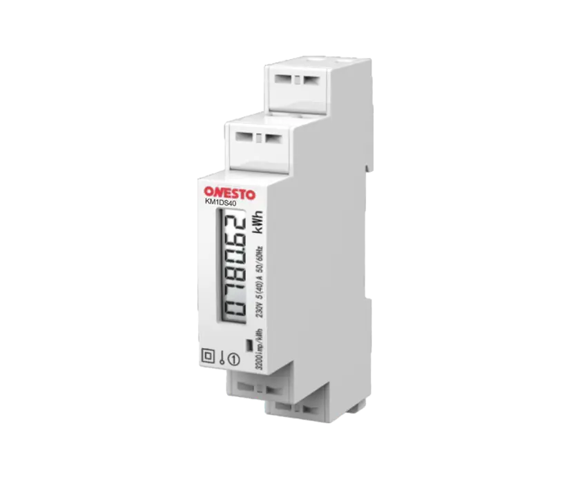 1 Phase Direct Reading Energy Meter - Din Rail Mount 18Mm Wide