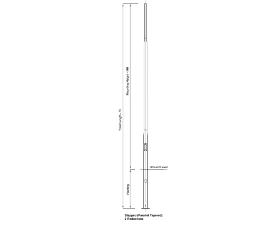 12M Lighting Poles - Made to order