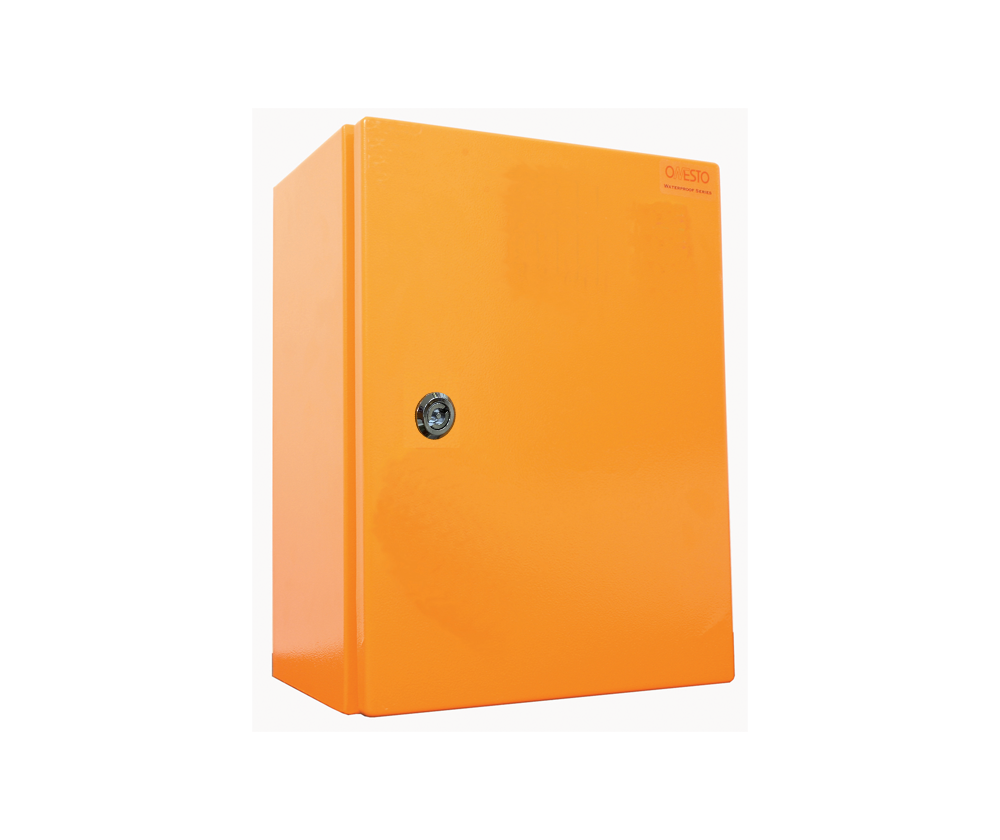 Mild Steel Surface Mounting Enclosure - Orange or Grey - IP65 - MCE-1 Range