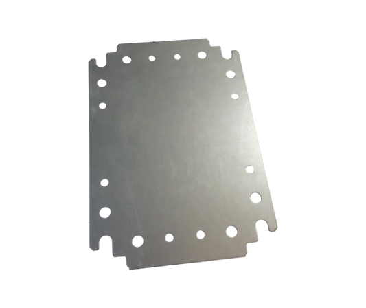 Spare Chassis Plate - Galvanised Steel - For MCE-1 Range