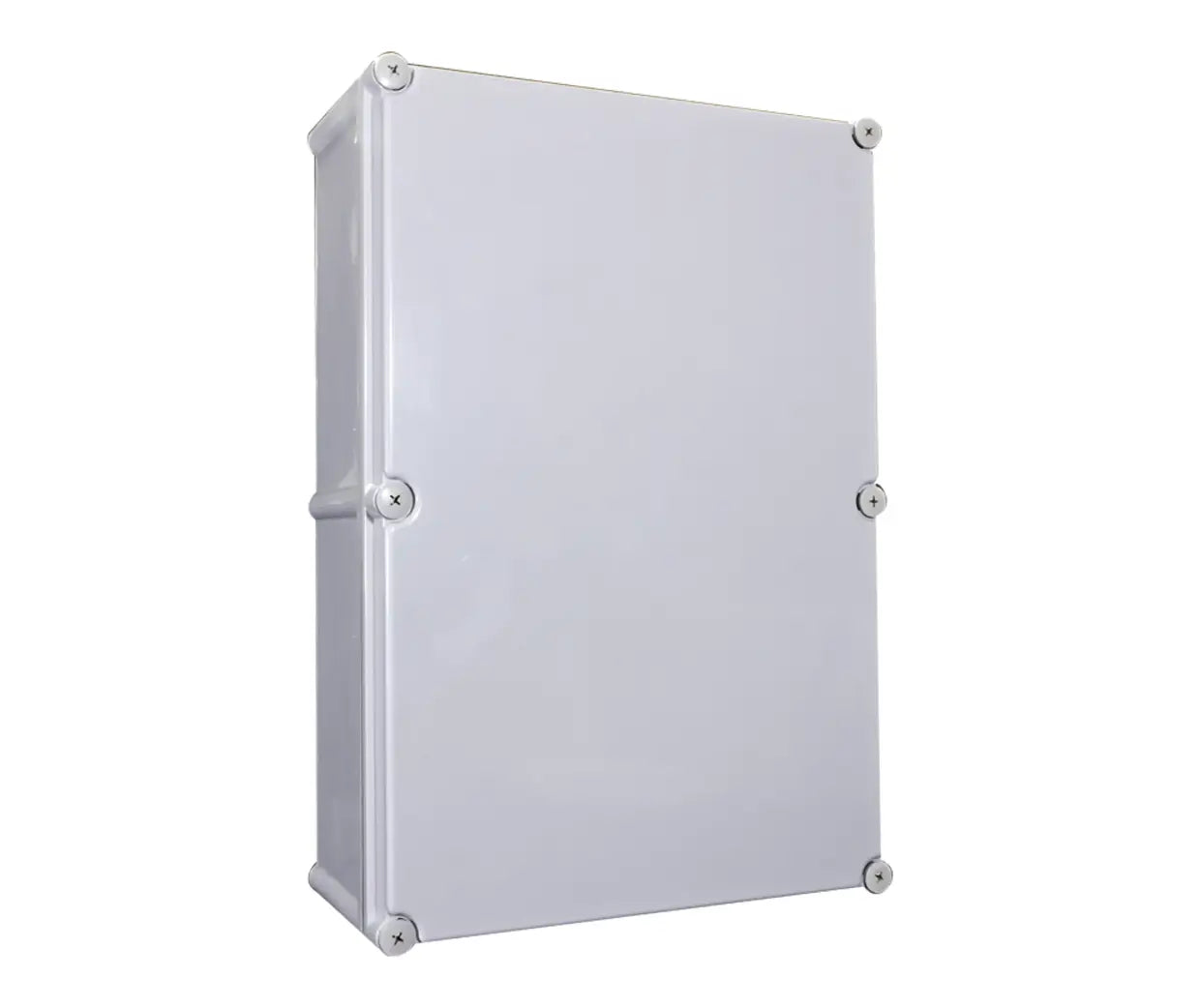 Plastic Enclosure with grey lid and Chassis Plate IP66