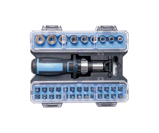 Ratchet Screwdriver and Socket Set