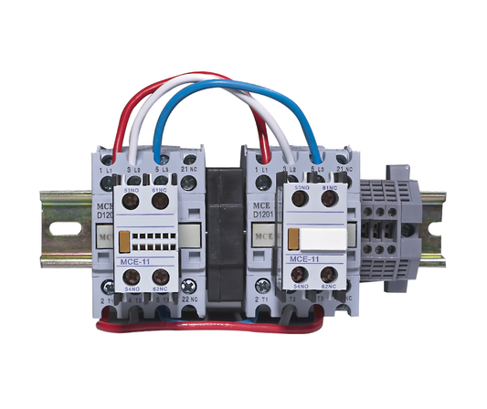 TYPE 1 REVERSING STARTERS - (OPEN TYPE) - MAINS WIRING ONLY - NO OVERLOAD