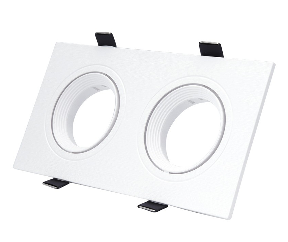 Rectangular Adjustable Downlight Fitting