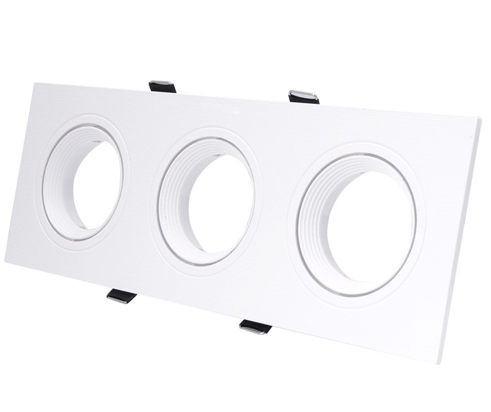 Rectangular Adjustable Downlight Fitting