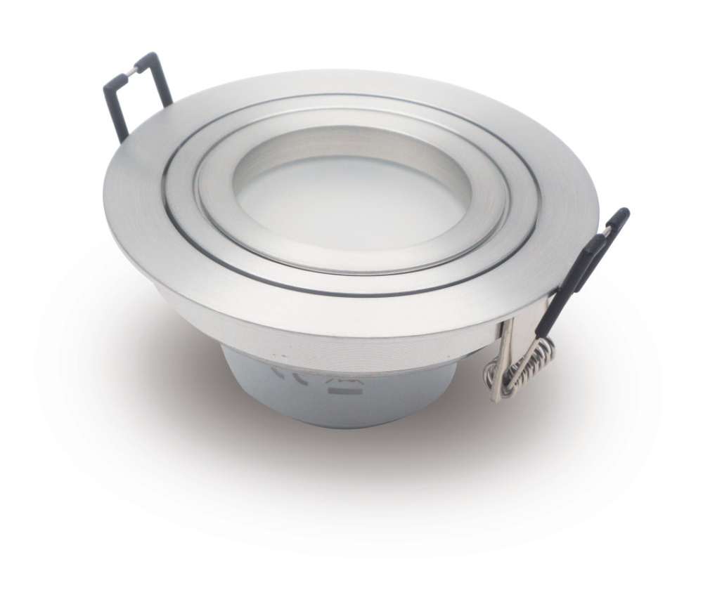 6W Led Aluminium Round Adjustable Downlight