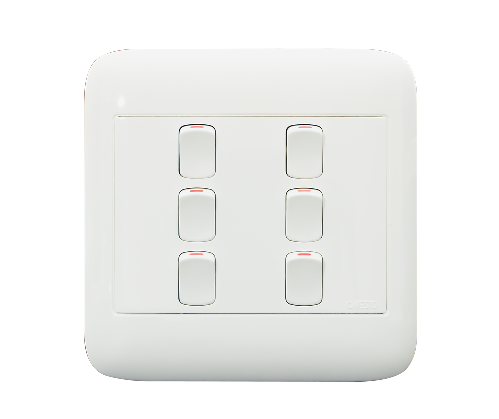 4X4 2Lever 1Way Switch – Ofam Electrical