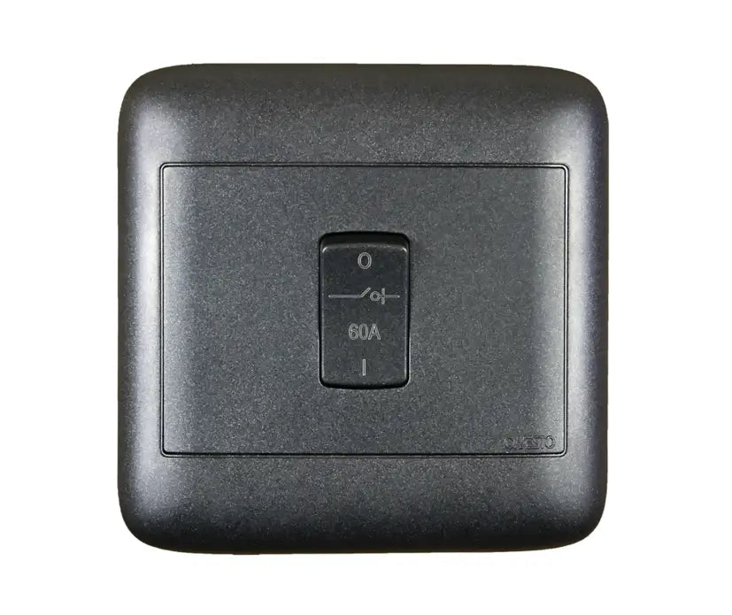 4X4 45A 2P Black Isolator