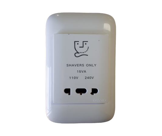 4X2 Shaver Socket