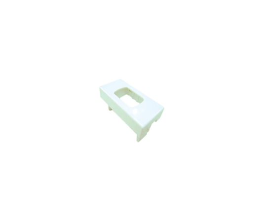 White Single Module Adaptor