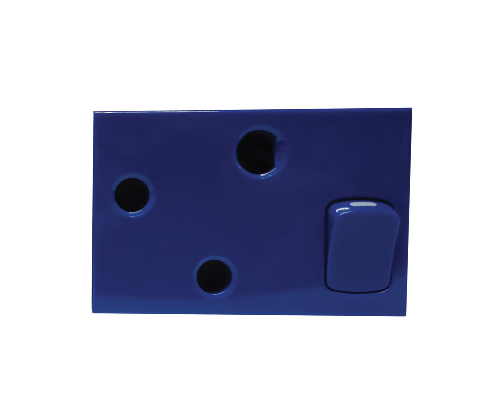 16A Blue Dedicated Power Skirting Socket