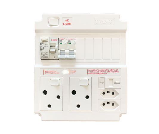 ORB-9W-UZA: Standard Ready Board with USB & ZA Sockets