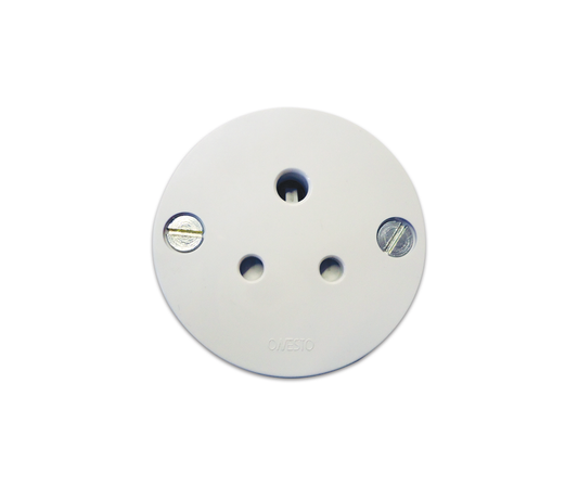 6A Round Flush Socket