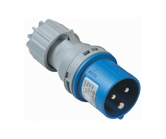 230V 16A Male Plug Top