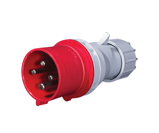 415V 16A Male Plug Top