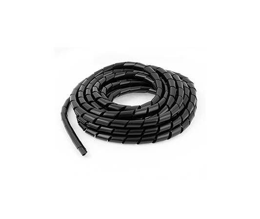 Black Plastic Spiral Wrapping Bands