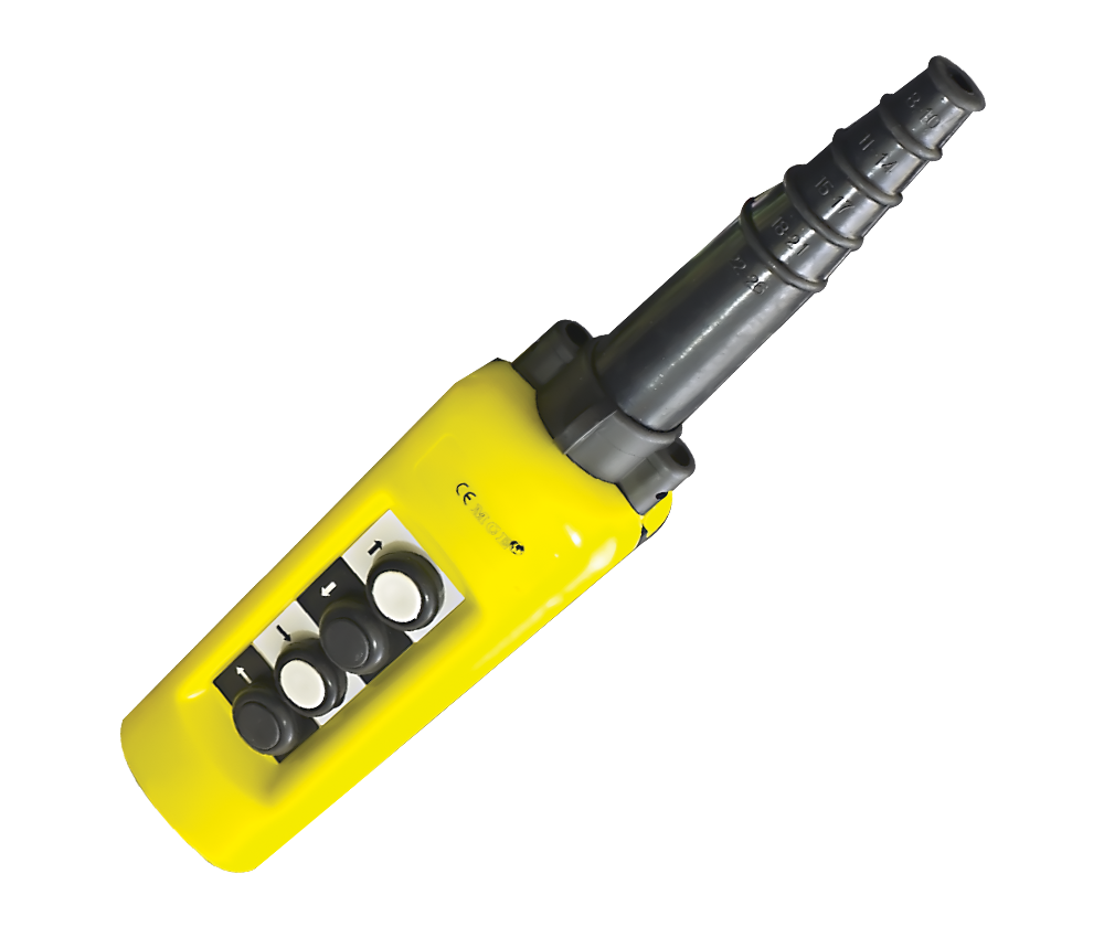 Pendant Control Station - 4 Buttons (1NO + 1NC, With or Without E/Stop ...
